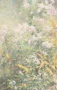 John Henry Twachtman Meadow Flowers oil